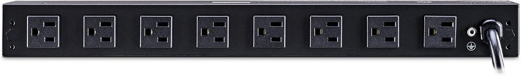 CyberPower RKBS15S6F8R Rackbar Surge Protector, 120V/15A, 14 Outlets, 15 Foot Power Cord, 1U Rackmount, UL Listed