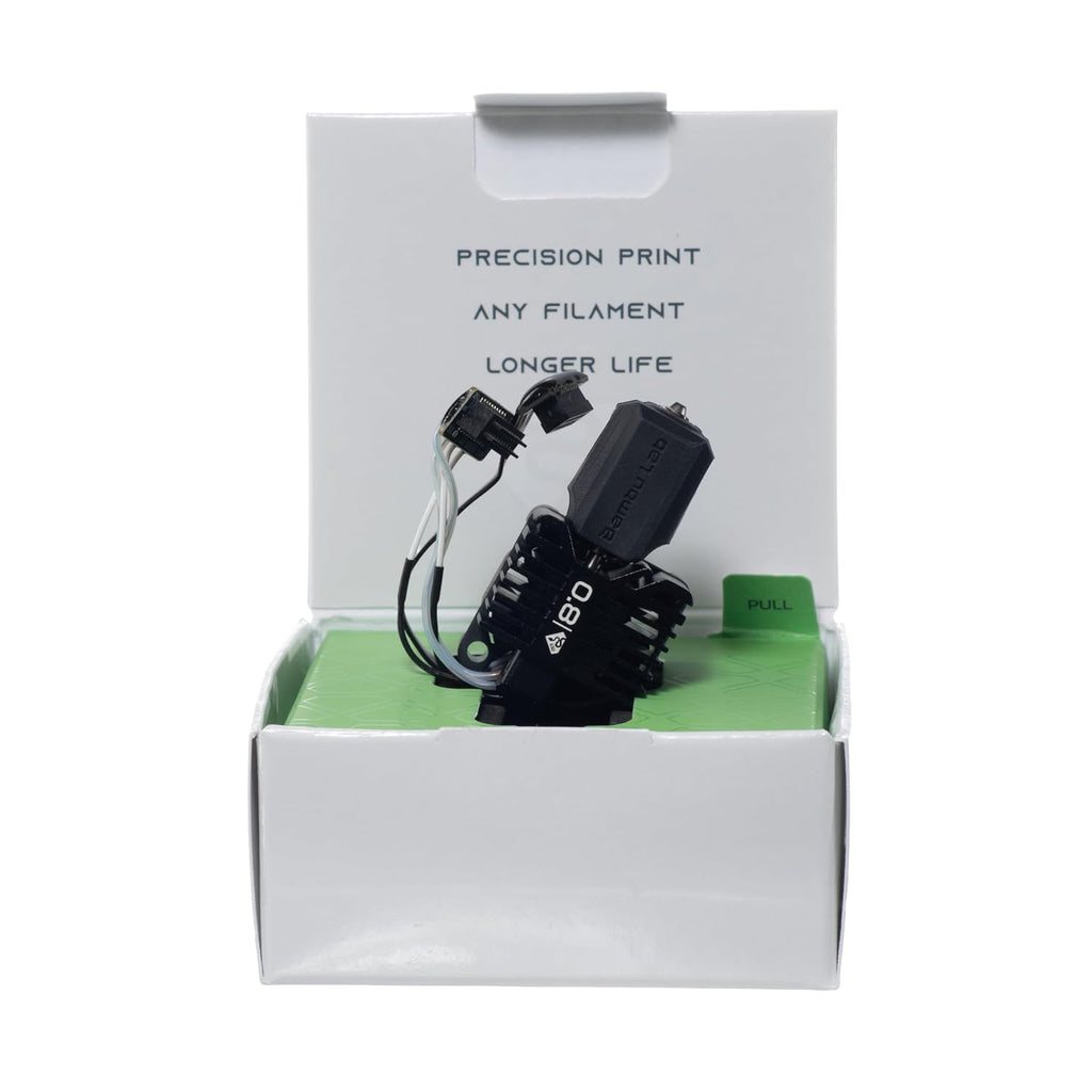 Diamondback Nozzles – Bambu Lab P1 Series Compatible (P1P / P1S) Complete Hotend Assembly – Solid Diamond Tip 3D Printer Nozzles, Improved Extrusion, Any Filament, Long Life, Wear Resistant (0.8mm)