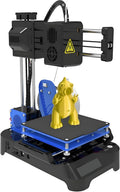 Mini 3D Printer for Kids,100 * 100 * 100mm Print Size,with Pla Filament,USB Cable,Tf Card,Magnetic Removable Plate,Leveling-Free Printer,for Beginners,Kids,Student Education Black