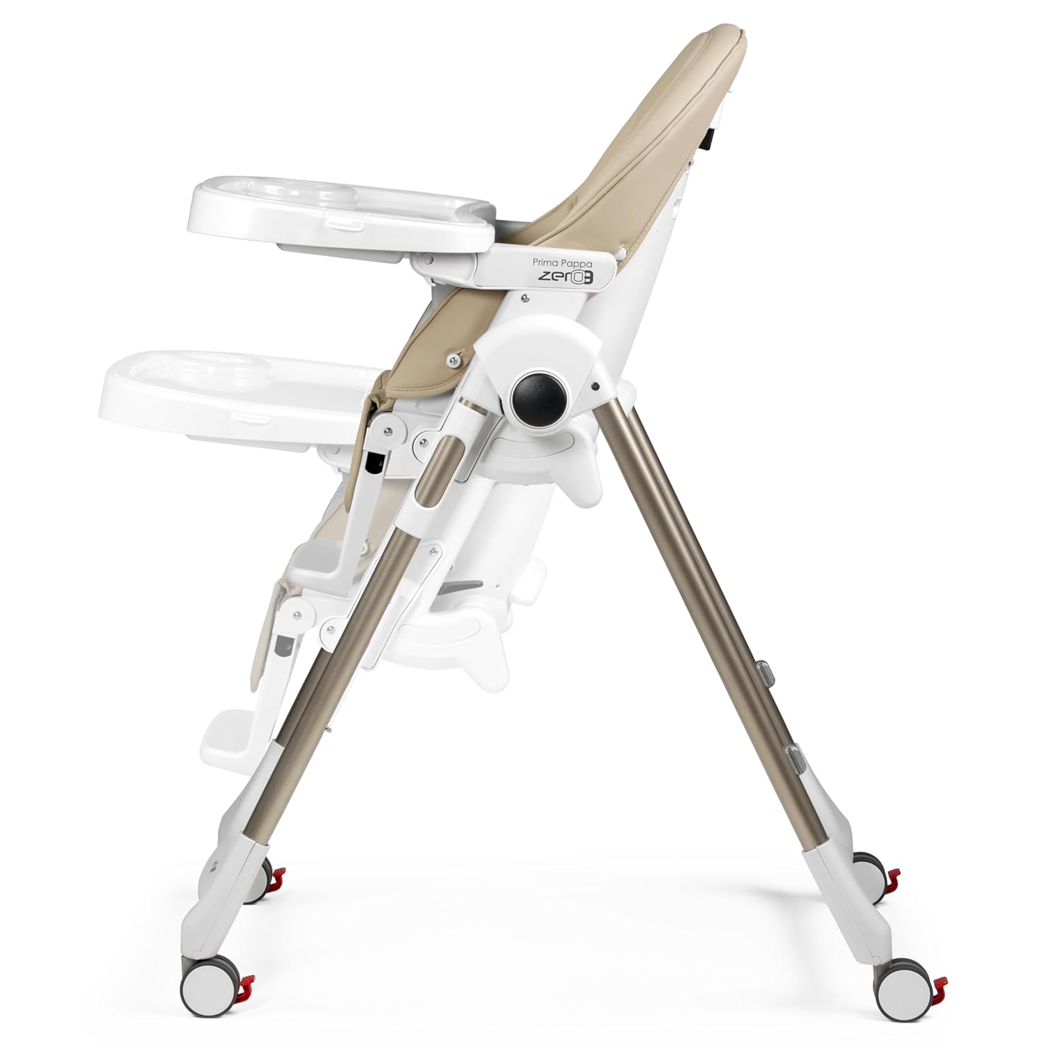 Peg Perego Prima Pappa Zero 3 - High Chair - for Children Newborn to 3 Years of Age - Made in Italy - Astral (Beige)