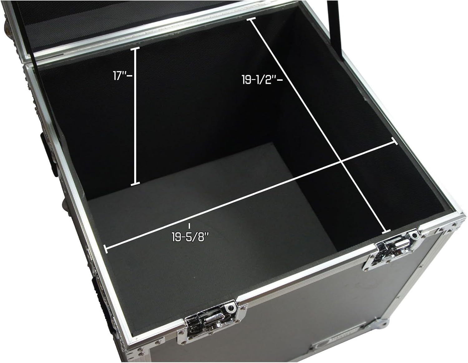 Harmony HCUT2222 Pro Audio DJ Touring 22 x 22 x 22 Utility Road Gear Trunk Case