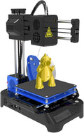 FDM Mini 3D Printer, DIY High Accuracy Small 3D Printer for Beginners, Fast Heating, 4x4x4in Printing Volume, Portable 3D Printers for Windows XP 7 8 10,Black