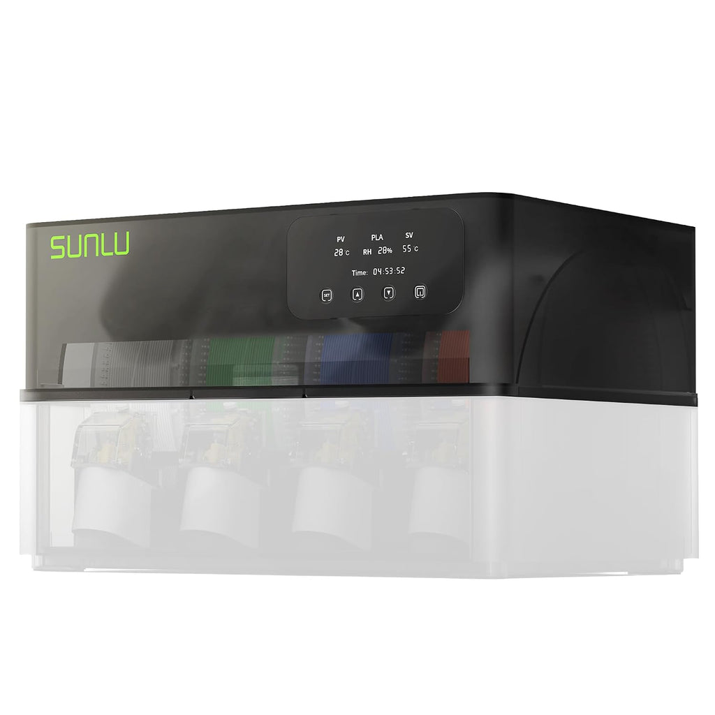 Sunlu AMS Heater Upgrade for Bambu Lab AMS Gen 1, Active Filament Dryer Attachment, Enables Drying While Printing, Prevents Wet Filament & Clogs, 70℃ Fast Heating, Easy Install (AMS Not Included)