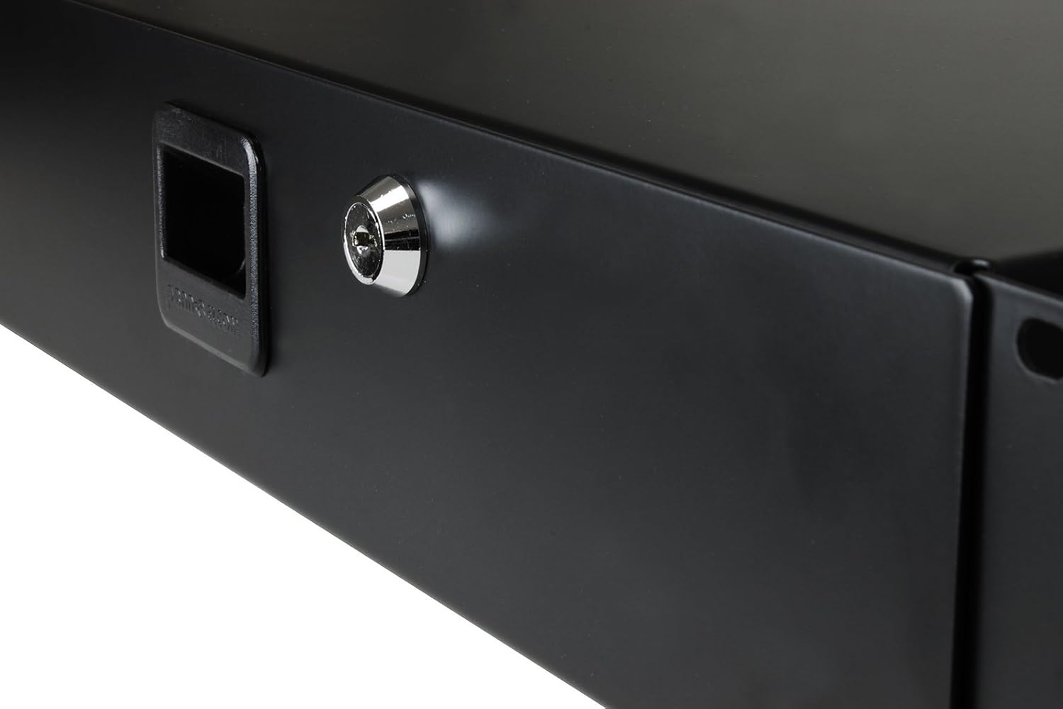 Penn Elcom 3232LK Standard Sliding Steel Rack Drawer for 2 Rack Spaces (2U) with Slam Latch & Key Lock, 14 Inch Deep Gear Storage