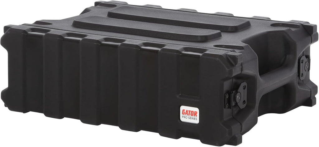 Gator Cases Pro Series 3U Rack Case with Shallow 13' Depth, Roto Molded Made in USA (G-PRO-3U-13)