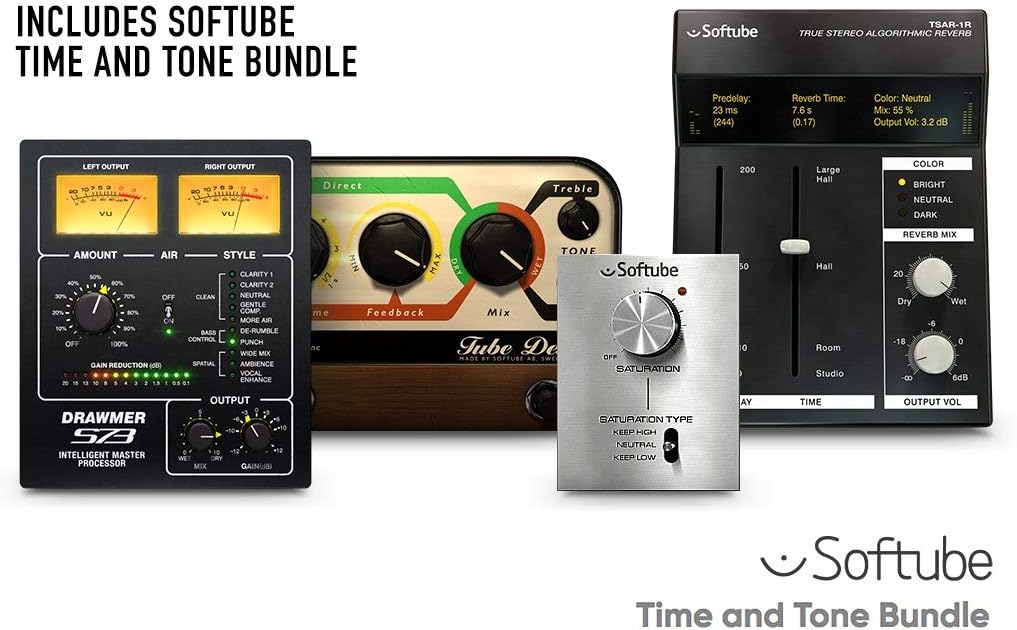 Focusrite Scarlett Solo 3rd Gen USB Audio Interface for Guitarists, Vocalists, Podcasters or Producers to record and playback studio quality sound