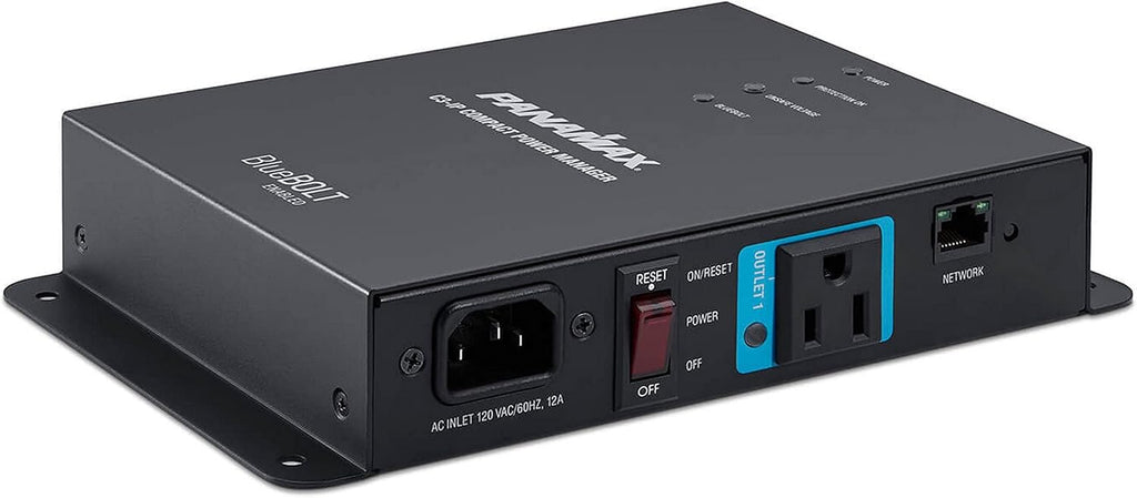 Panamax C3-IP Compact Power Manager - BlueBOLT-Enabled 3-Outlet Power Conditioner and Power Sequencer