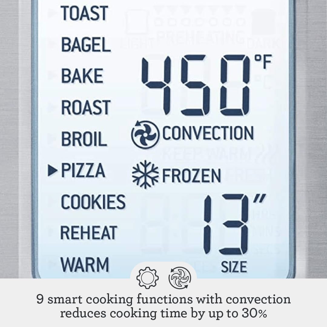 Breville BOV800XL Smart Oven Countertop Convection, Brushed Stainless Steel