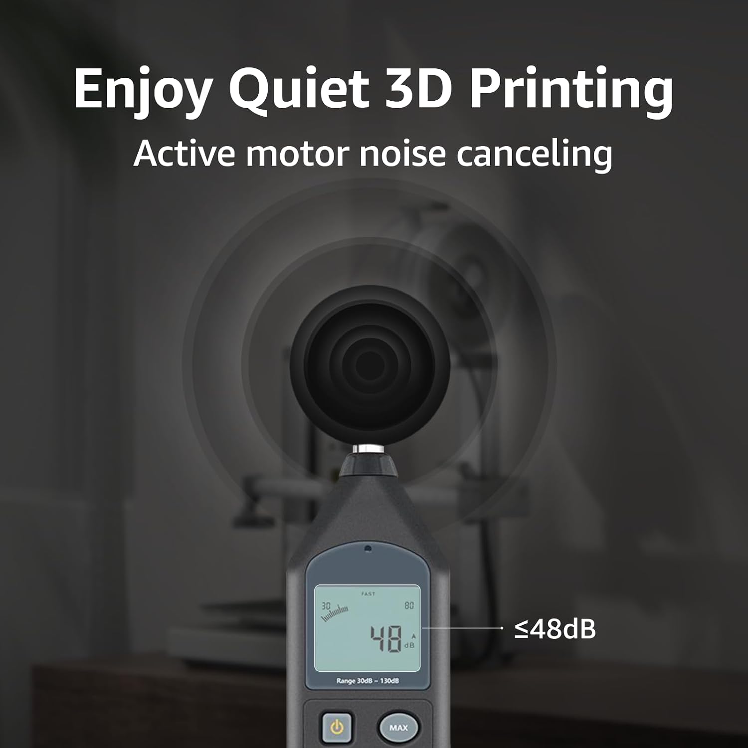 Bambu Lab A1 3D Printer, Support Multi-Color 3D Printing, High Speed & Precision, Full-Auto Calibration & Active Flow Rate Compensation, ≤48 dB Quiet FDM 3D Printers 256 * 256 * 256mm³ Build Volume