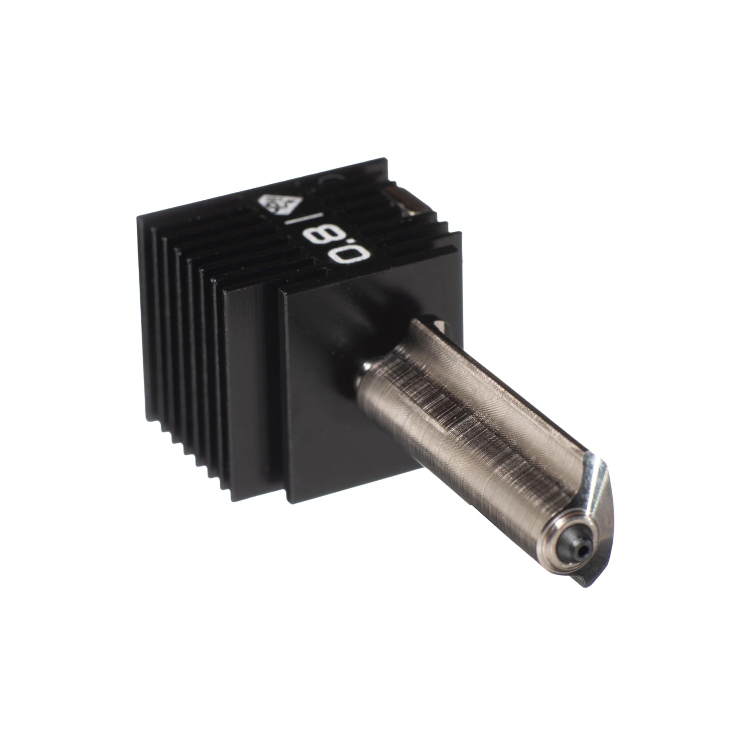 Diamondback Nozzles – Bambu Lab A1 Compatible Complete Hotend Assembly – Solid Diamond Tip 3D Printer Nozzles, Precision Print, Any Filament, Longer Life, Wear Resistant (0.8mm)