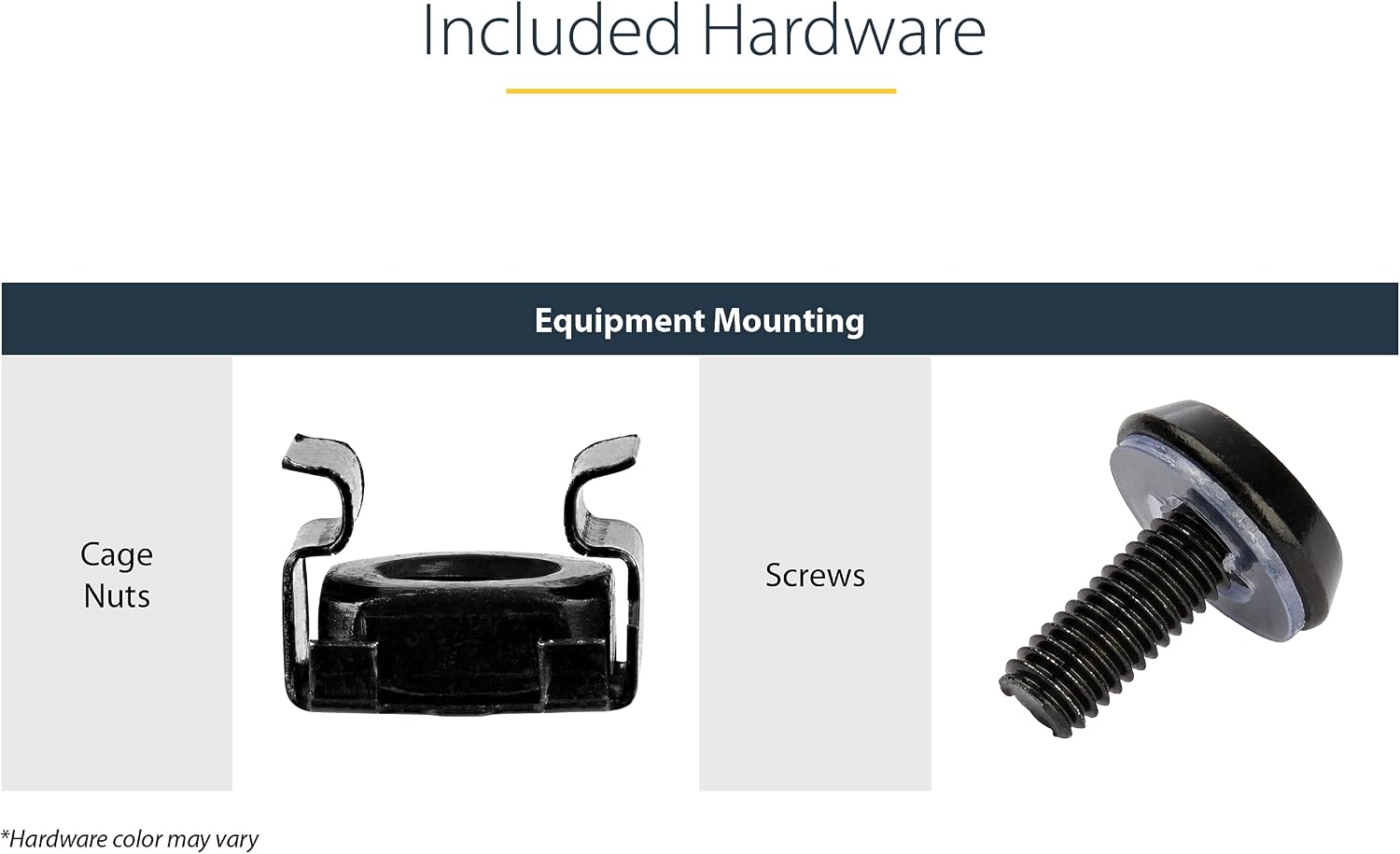StarTech.com 8U 19' Wall Mount Network Rack - Adjustable Depth 12-20' 2 Post Open Frame Server Room Rack for AV/Data/ IT Communication/Computer Equipment/Switch w/Cage Nuts & Screws (RK812WALLOA)