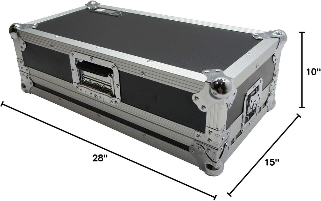Harmony Audio HCMIXTRACKPRO3LT Flight Laptop Stand DJ Case Compatible with Numark Mixtrack Pro 3