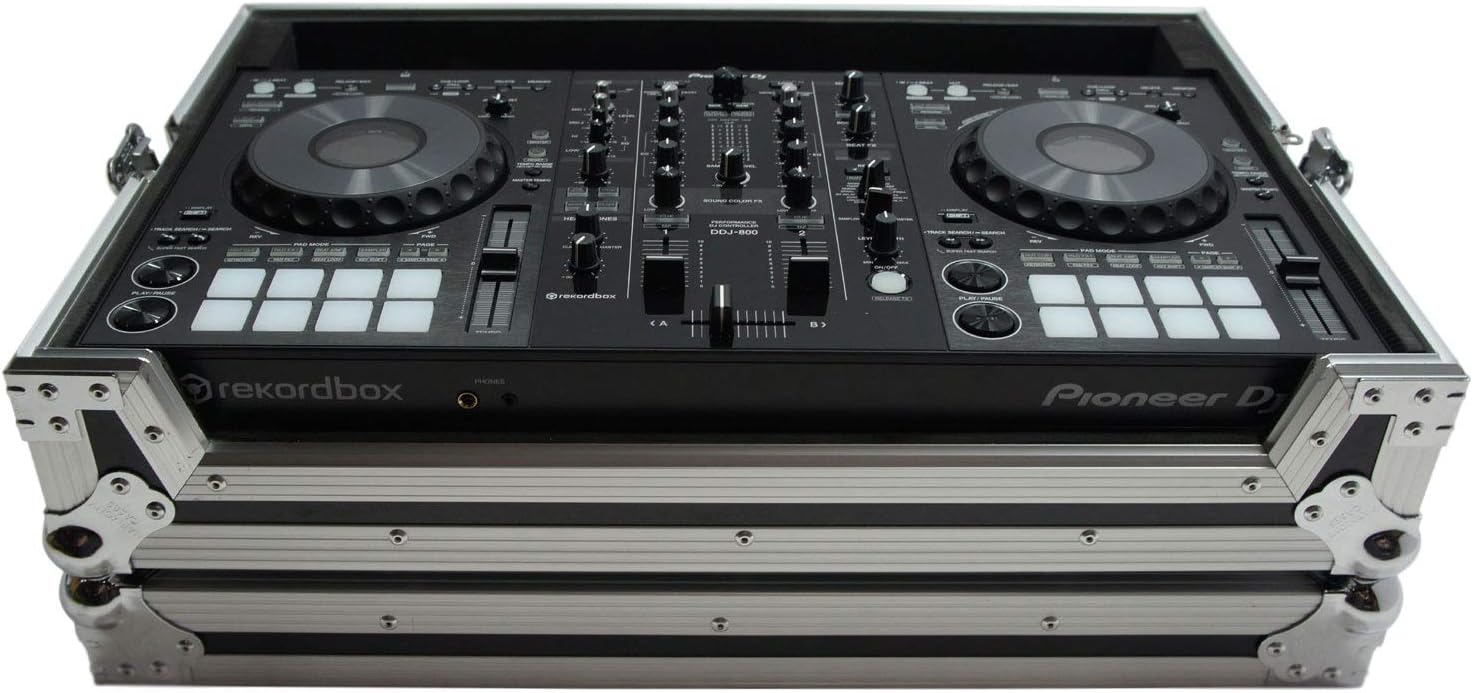 Harmony Audio HCDDJ800 Flight Glide DJ Custom Case Compatible with Pioneer DDJ-800