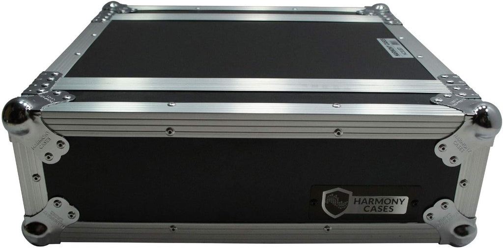 Harmony Audio Cases HC3UED Pro DJ Flight 3U FX Effect 16' Depth Road Vertical Case