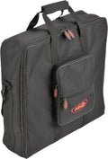 SKB Cases 1SKB-UB2020 UB Series Mixer Case, Padded Audio Equipment Bag for DJ Mixer, Recorder, Controller and Studio Gear, 20 x 20 x 5 Inch, Black