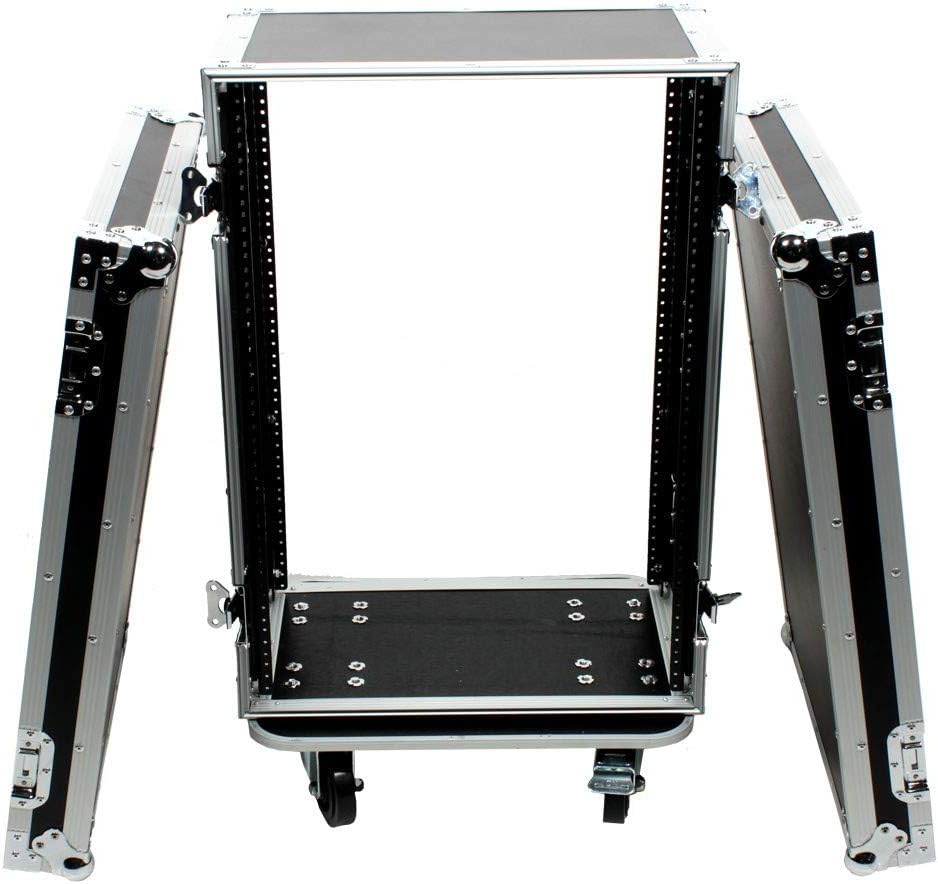 OSP Cases | ATA Road Case | 16-Space Effects Rack | 12' Deep | RC16U-12