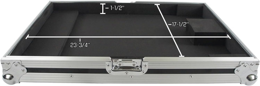 Harmony Audio Cases HCAHQU16 Compatible With Allen & Heath QU-16 Digital Mixer Flight DJ Road Custom Case