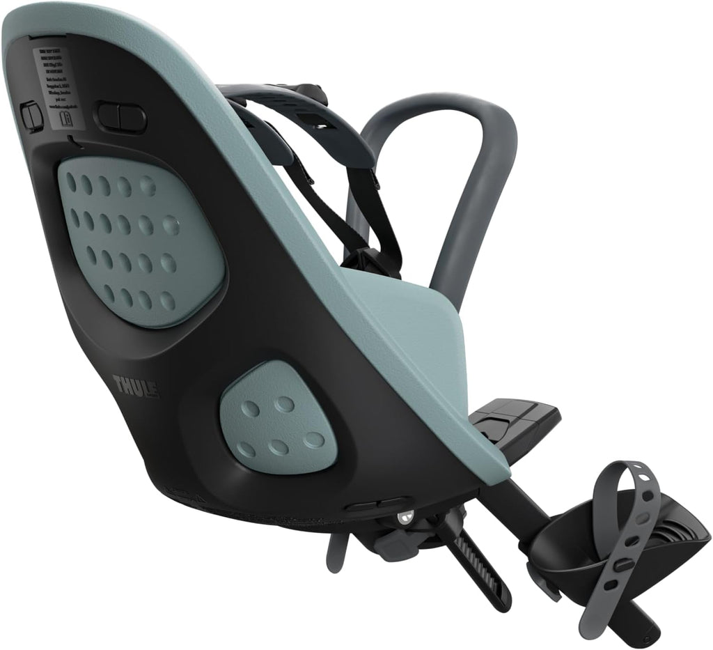 Thule Yepp 2 Mounted Child Bike seat, Adjustable footrests, 5-Point Harness and Easy to Mount Design