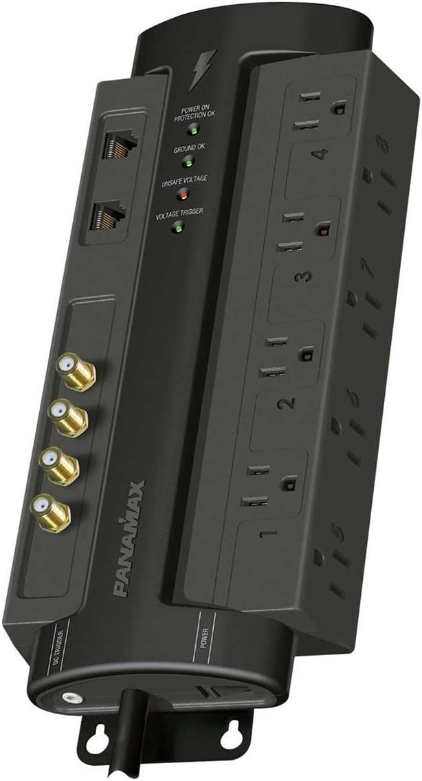 Panamax M8-AV-PRO Home Theater Power Management (Black)
