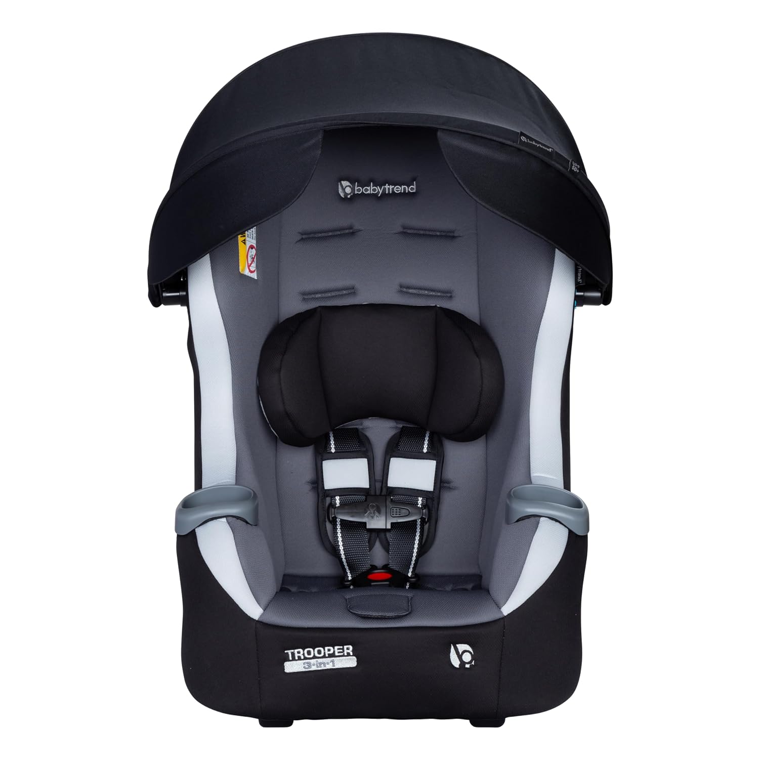 Baby Trend Trooper™ Plus 3-in-1 Convertible Car Seat with Canopy, Dash Twilight