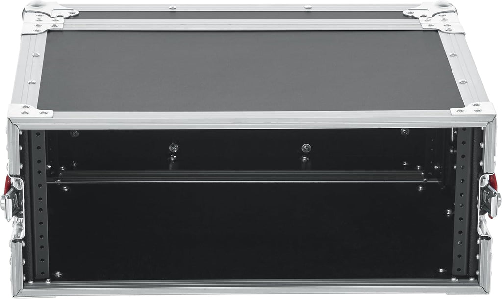 Gator Cases G-TOUR Series Shallow Audio Road Rack with Heavy-Duty Tour Grade Hardware,15' Rackable Depth, 4U (G-TOUR EFX4U)