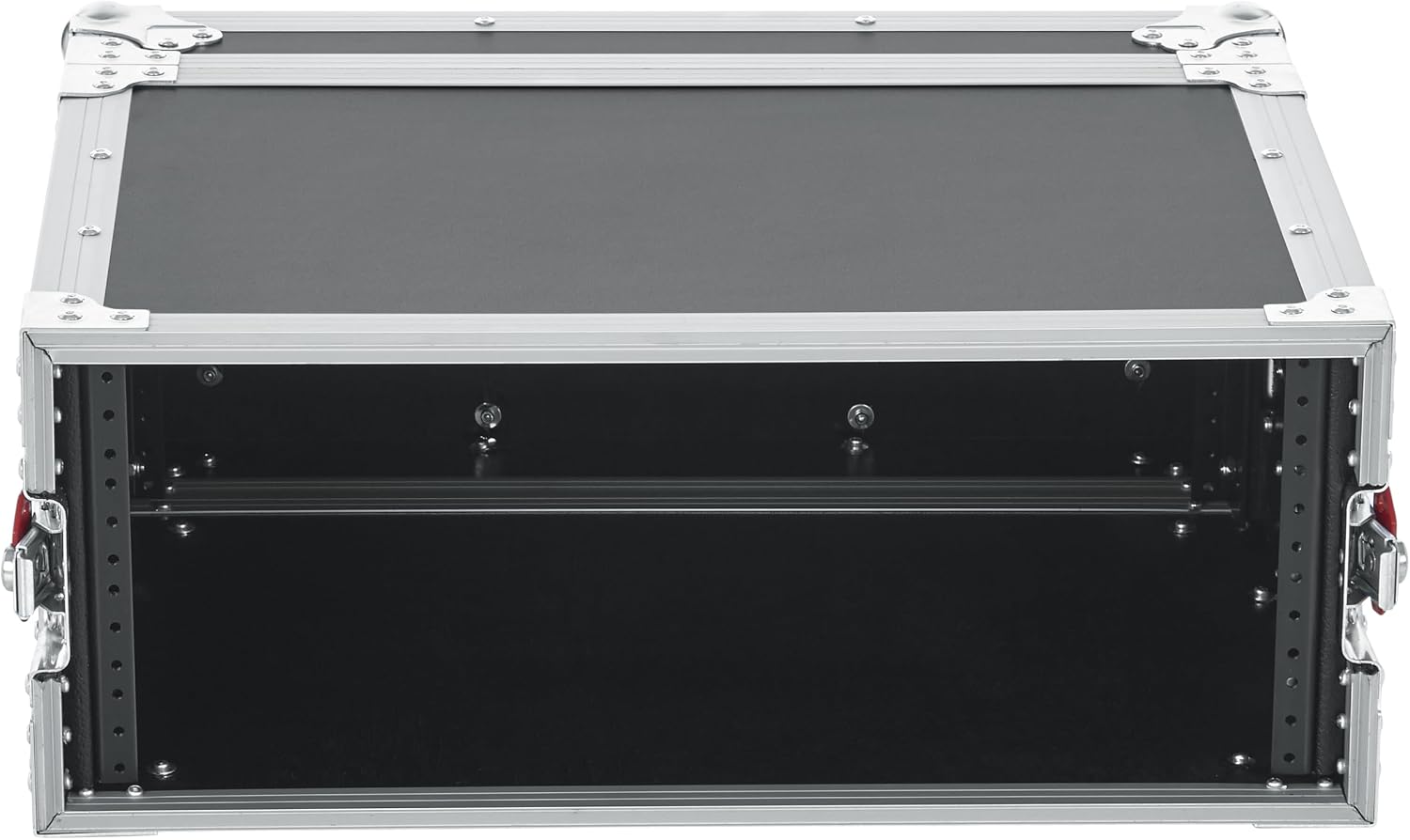 Gator Cases G-TOUR Series Shallow Audio Road Rack with Heavy-Duty Tour Grade Hardware,15' Rackable Depth, 4U (G-TOUR EFX4U)