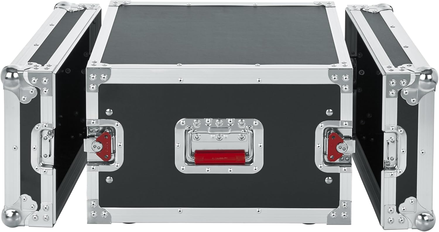 Gator Cases G-Tour Audio Road Rack with Heavy-Duty Tour Grade Hardware, 17' Rackable Depth, 6U (G-Tour 6U)
