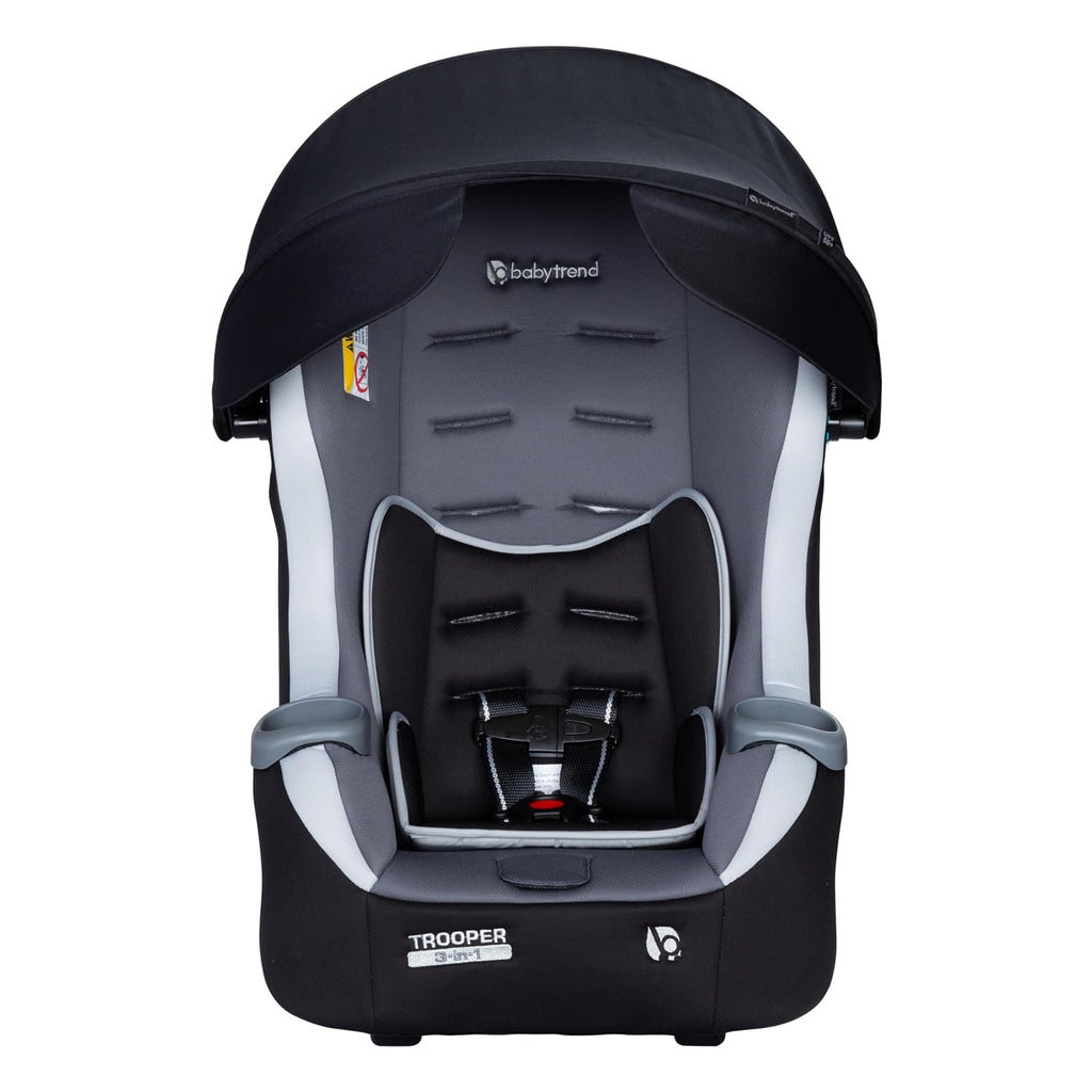 Baby Trend Trooper™ Plus 3-in-1 Convertible Car Seat with Canopy, Dash Twilight