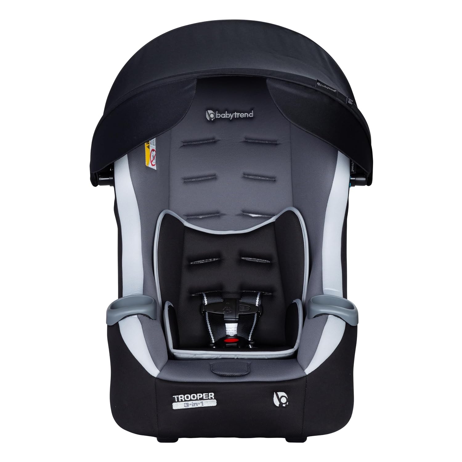 Baby Trend Trooper™ Plus 3-in-1 Convertible Car Seat with Canopy, Dash Twilight