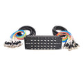 Seismic Audio - SARMSS-32x1515 - 32 Channel XLR TRS Combo Splitter Snake Cable - two 15' XLR trunks