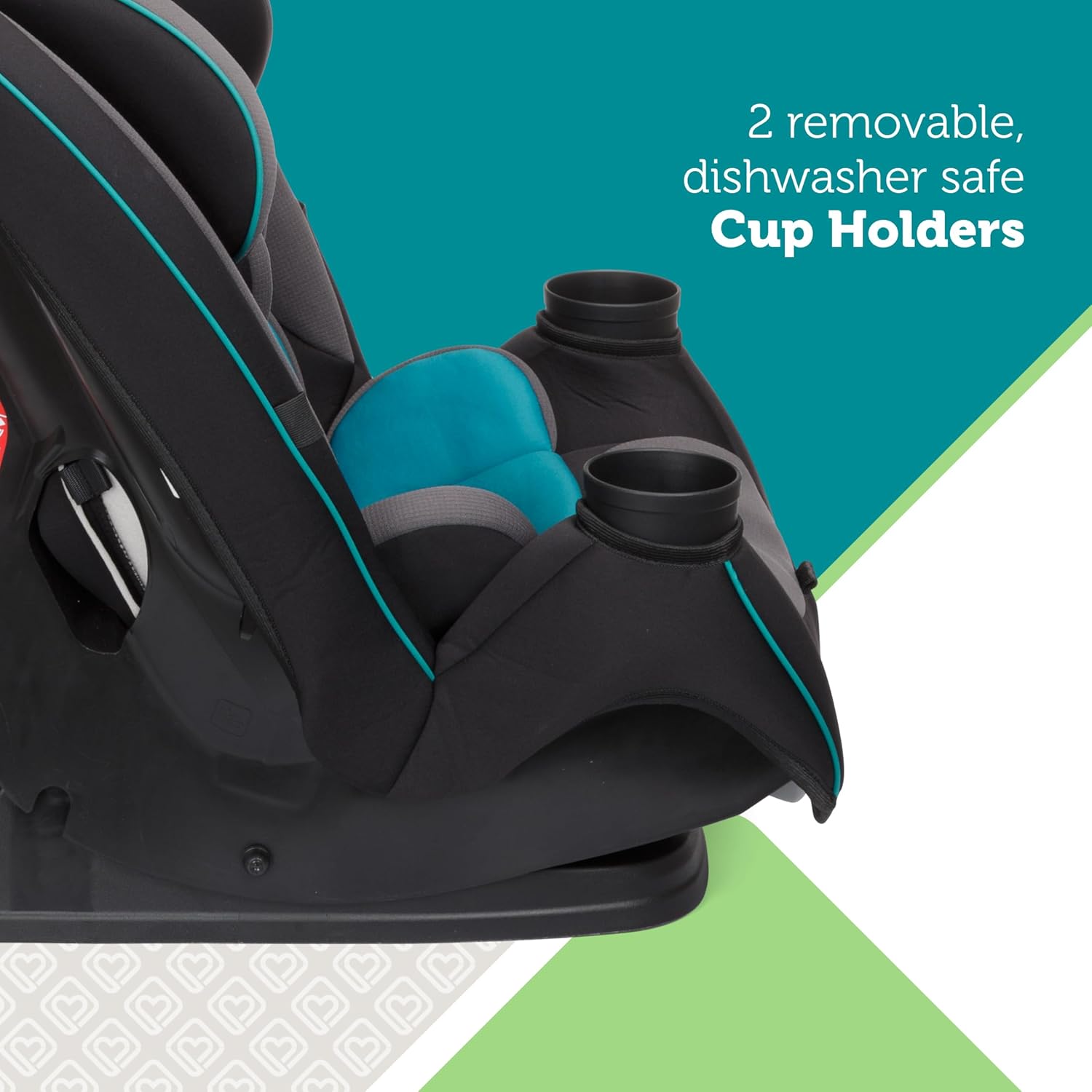 Safety 1st Grow and Go All-in-One Slim Convertible Car Seat, Rear Facing, 5-40 lbs, Forward Facing (30–65 lbs), High Back Booster Seat 40-100 pounds, Vineyard Girl