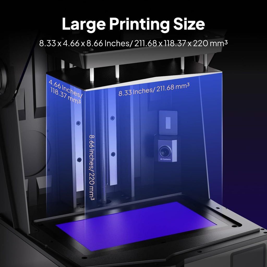 ELEGOO Saturn 4 Ultra 10' 16K Resin 3D Printer and ELEGOO Mercury XS Bundle Wash and Cure Station