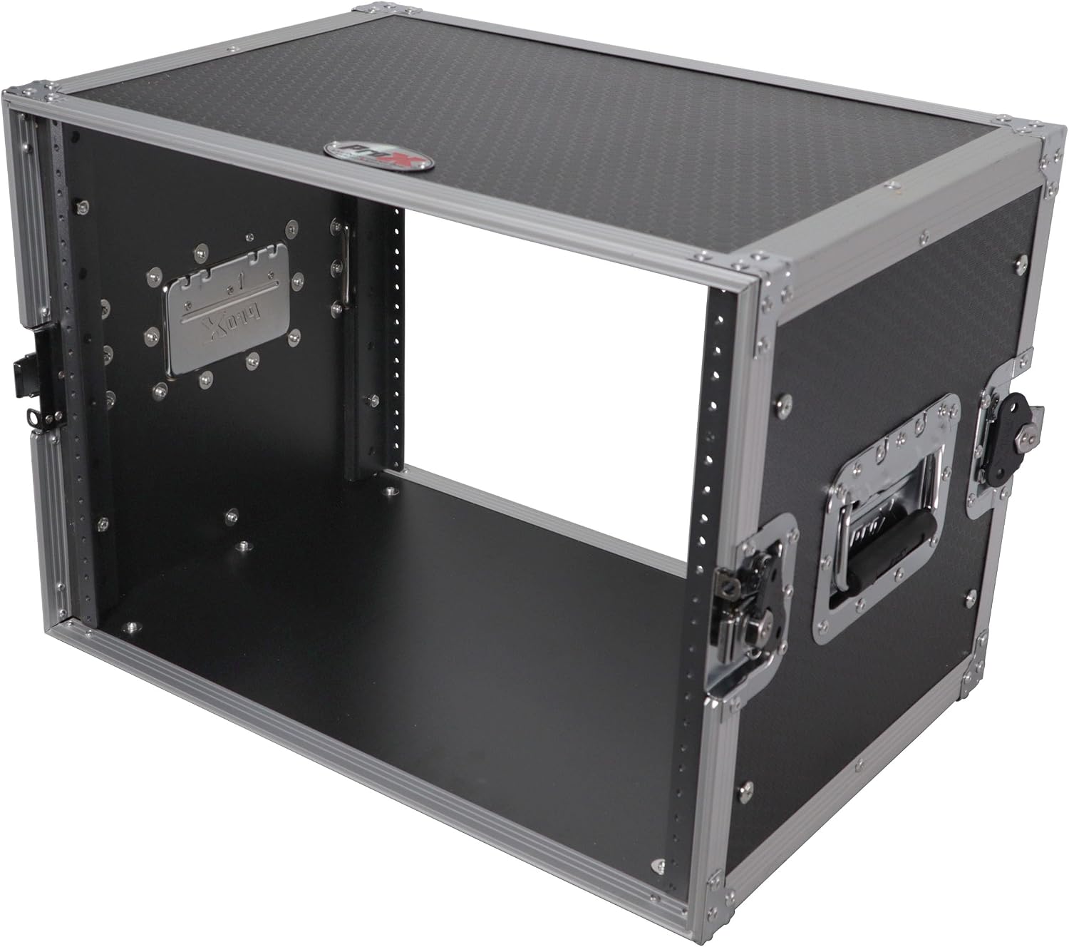 ProX X-8UE 8U Deluxe Effects Rack Case 14 In Deep Rail to Rail
