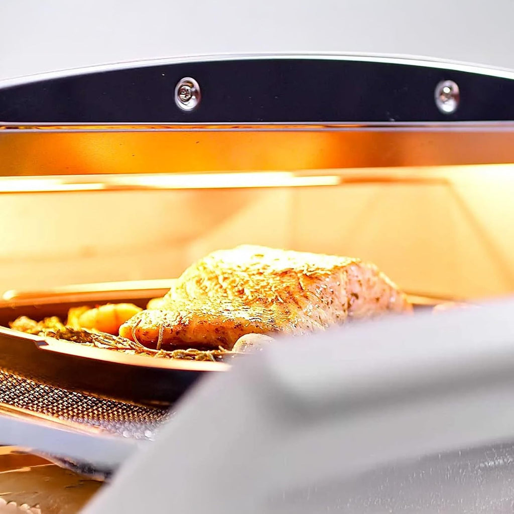 HeatMate Graphite Heating Technology Pop-Up Toaster w/7 Heat Settings, 3 Toasting Functions & Unique Bagel Mode, Olive Green