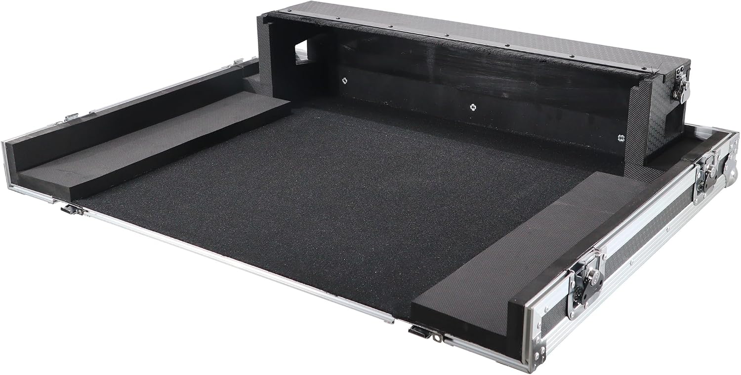 ProX XS-YMTF5DHW ATA Digital Audio Mixer Flight Case for Yamaha TF5 Console with Doghouse compartment and Caster wheels