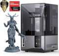 ELEGOO Mars 5 Ultra 7' 9K MSLA Resin 3D Printer with Intelligent Mechanical Sensor, 150mm/h Fast Speed, AI Camera, Wi-Fi Cluster Printing, Auto-Leveling, Printing Size of 6.04 x 3.06 x 6.49 inch