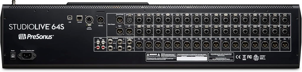 PreSonus StudioLive Series III 64S Digital Console Mixer with Studio One Pro Software