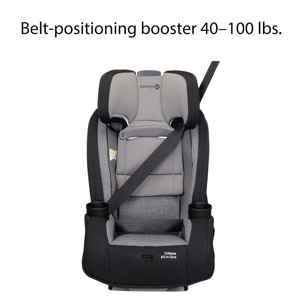 Safety 1st Convertible Car Seat, Convert from Rear to Forward Facing and Belt-Positioning Booster, High Street, From Birth to Age 10, TriMate