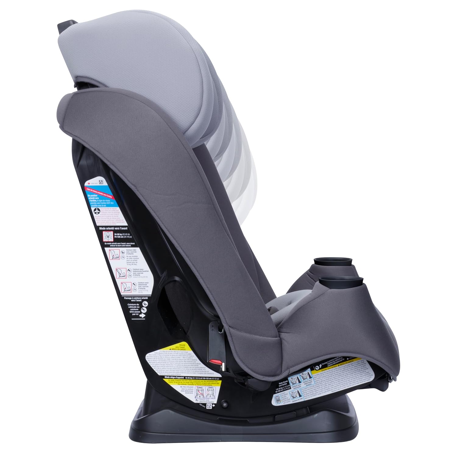 Maxi-Cosi Pria All-in-One Convertible Car Seat, Infant to Toddler Car Seat, Easy-Install Harness, Machine-Washable Cover, 5-100 lbs, Sea Salt
