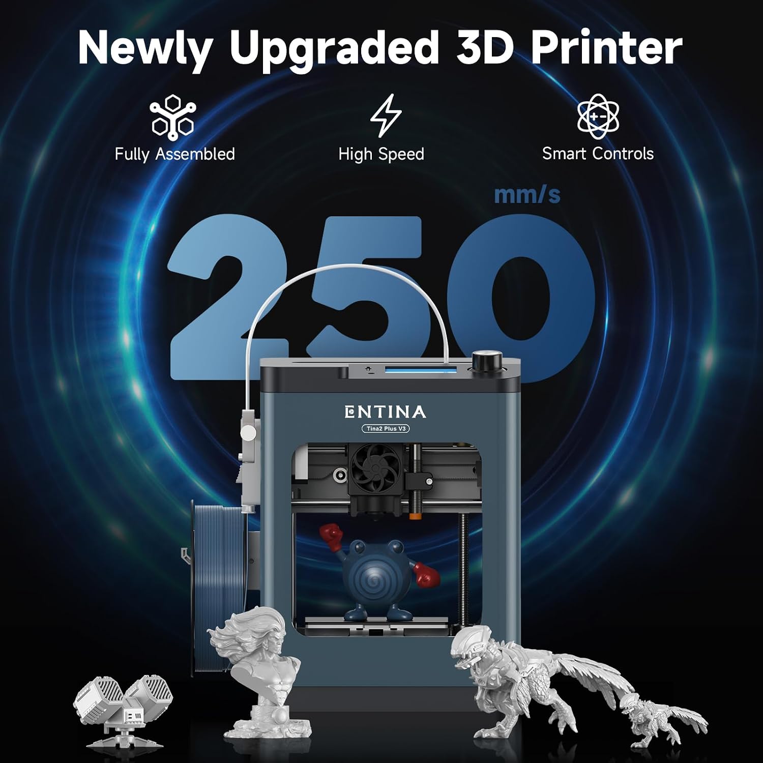 Entina TINA2 Plus V3 & 250g High Speed PLA