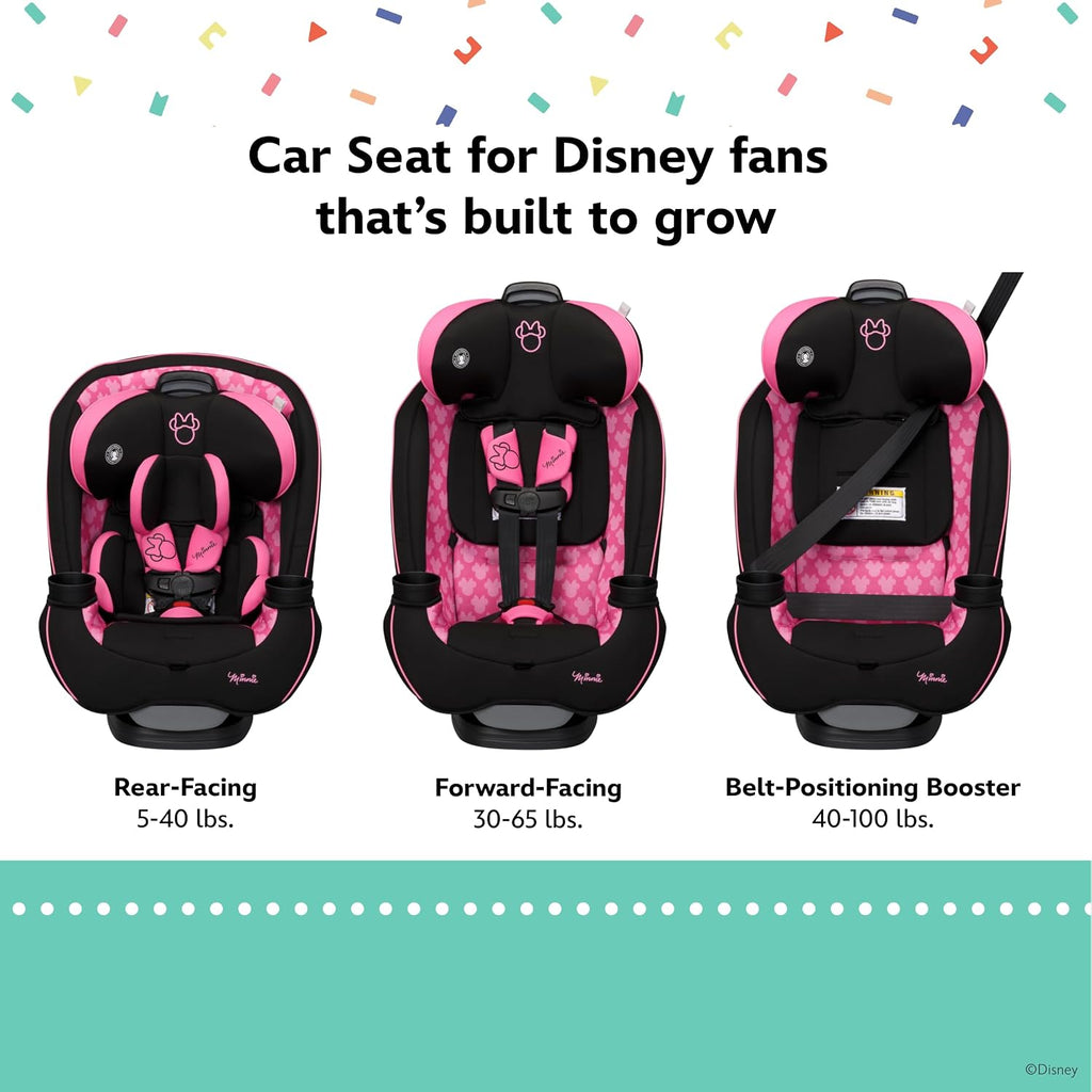Disney Baby Grow and Go All-in-One Convertible Car Seat, Simply Mickey