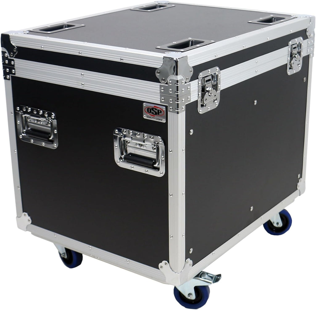 OSP Cases | ATA Road Case | Utility Truck Pack Transport Case | 30' with Dividers and Tray | Heavy-Duty Casters | TC3024-30