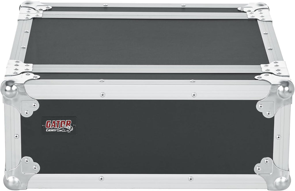 Gator Cases G-TOUR Series Shallow Audio Road Rack with Heavy-Duty Tour Grade Hardware,15' Rackable Depth, 4U (G-TOUR EFX4U)