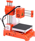 Mini Desktop 3D Printer, Toy Box 3D Printer, with Removable Magnetic Print Base, Pla Filament Removable Magnetic Plate USB Cable Tf Card Size 100 * 100 * 100mm