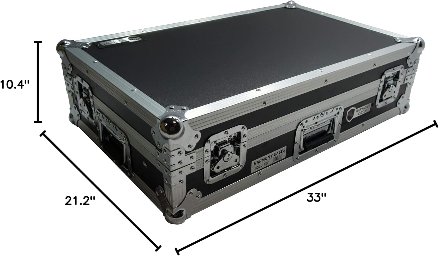 Harmony Audio HCDDJ1000LT Flight Glide Laptop Stand Custom Case Compatible with Pioneer DDJ-1000