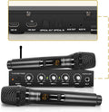 Sound Town Wireless Microphone Karaoke Mixer System with HD Audio Return Channel, Optical (Toslink), AUX, Supports Smart TV, Media Box, PC, Bluetooth, Soundbar, Receiver (SWM16-MAX)
