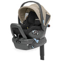 Peg Perego Primo Viaggio Nido - Rear Facing Infant Car Seat - Includes Base with Load Leg & Anti-Rebound Bar - for Babies 4 to 30 lbs - Made in Italy - Vanilla Blend