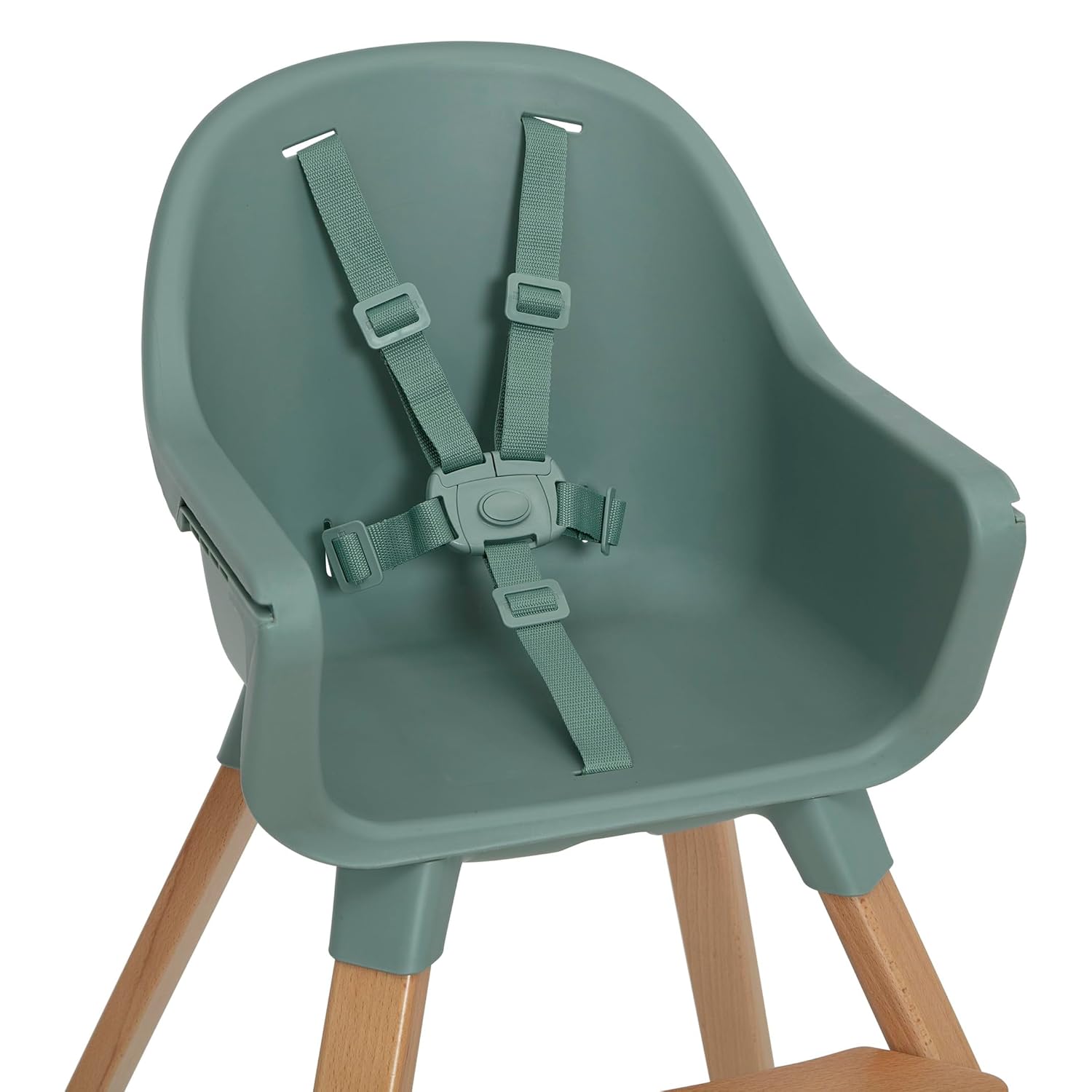 Delta Children - babyGap Otto 3-in-1 High Chair - High Chair Converts to Toddler Dinning Chair and Booster Seat - Dishwasher Safe Meal Tray - FSC-Certified Wood, Sage Green