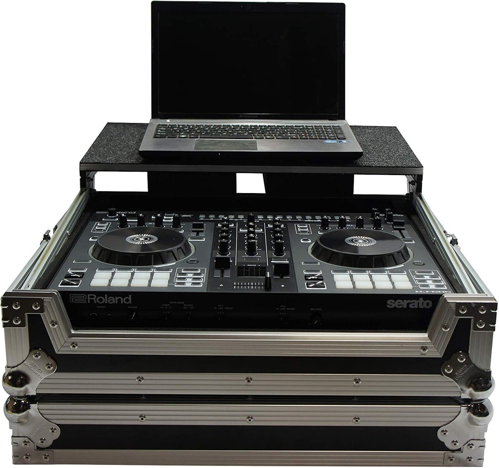 Harmony Audio HCDJ505LT Flight Glide Laptop Stand DJ Custom Case Compatible with Roland DJ-505 New
