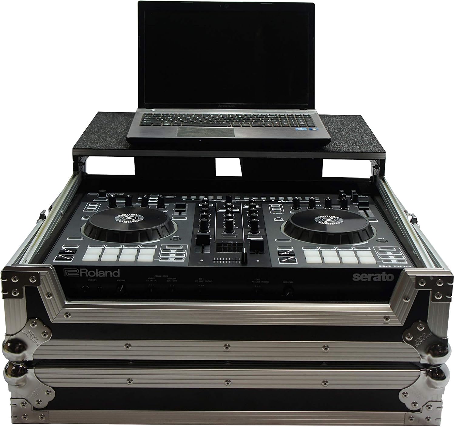 Harmony Audio HCDJ505LT Flight Glide Laptop Stand DJ Custom Case Compatible with Roland DJ-505 New